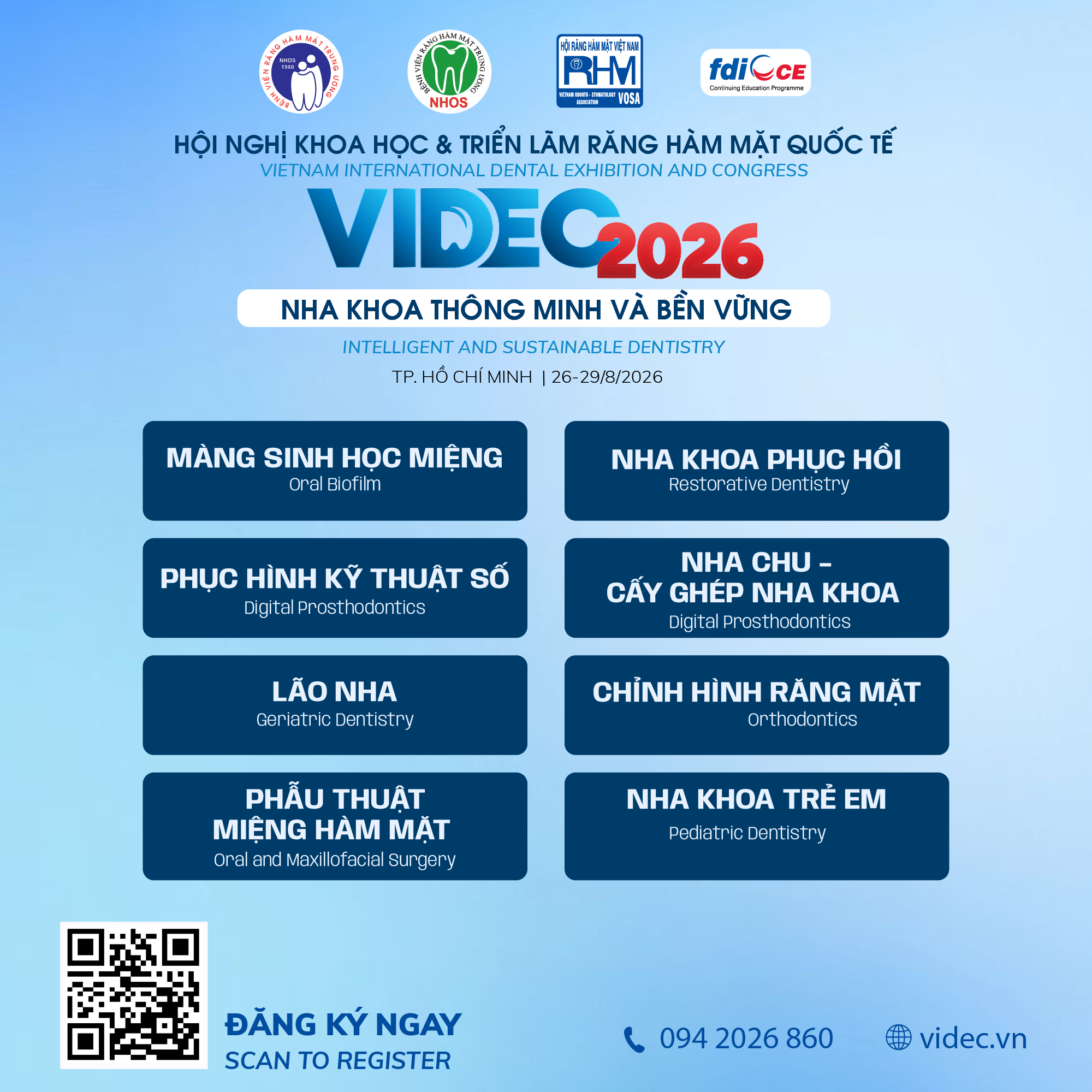 C&aacute;c chủ đề b&aacute;o c&aacute;o nổi bật tại VIDEC 2026