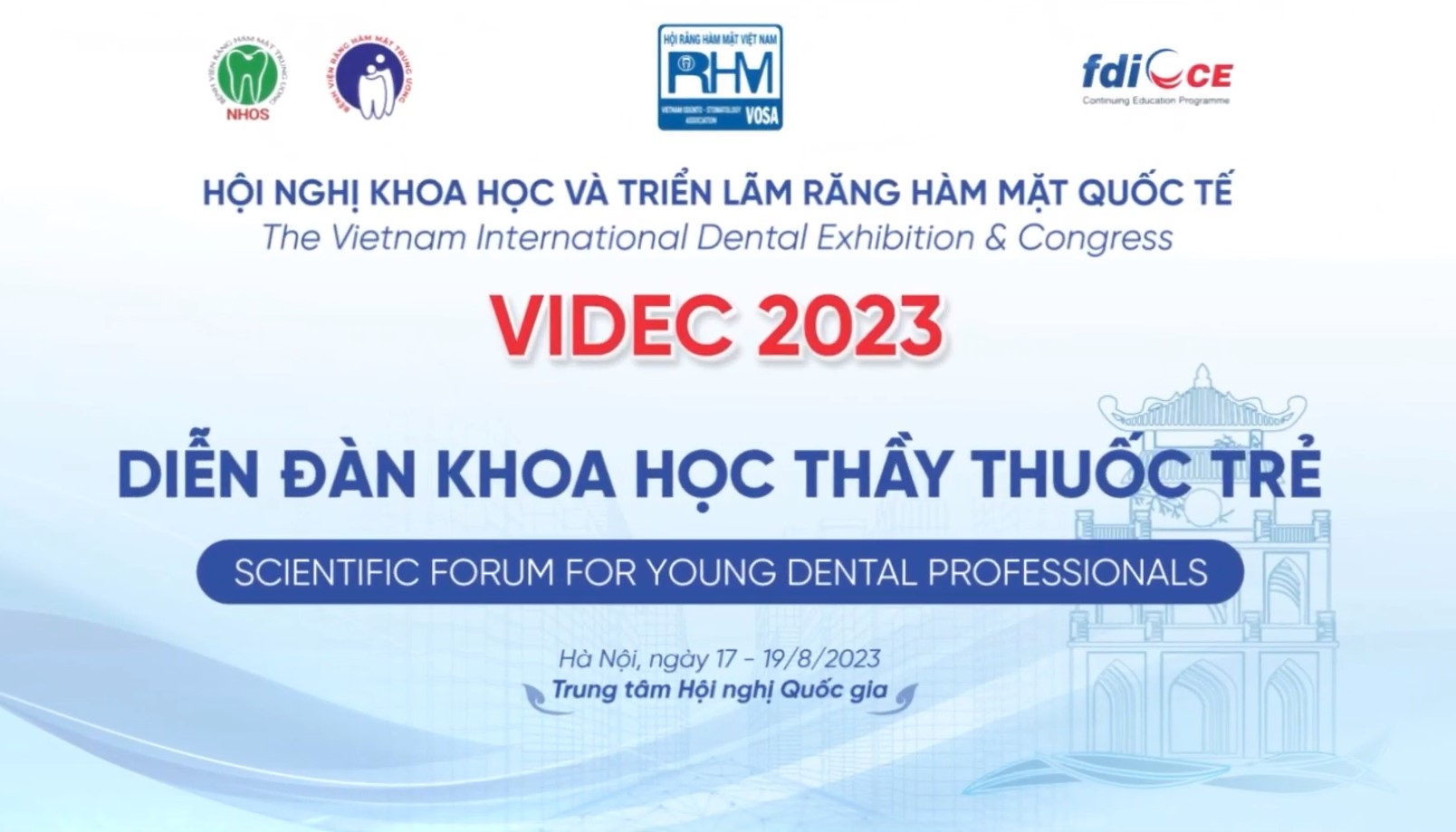 VIDEC 2023| Diễn Đàn Khoa Học Thầy Thuốc Trẻ