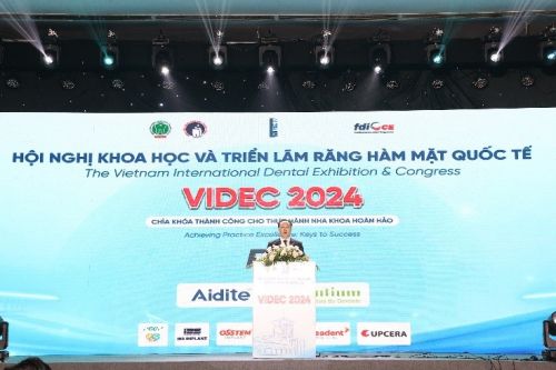 Lễ khai mạc Hội nghị Khoa học và Triển lãm Răng Hàm Mặt Quốc tế (VIDEC 2024)