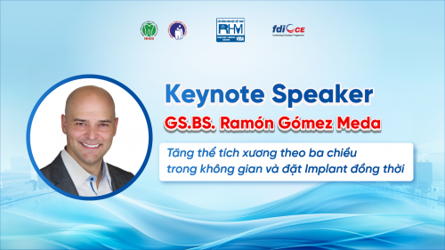 GS.BS. Ramón Gómez Meda và đề tài “Tăng thể tích xương & Đặt Implant đồng thời”