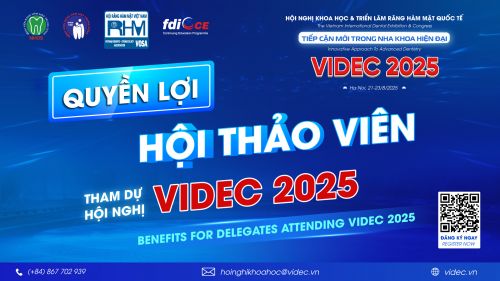 Quyền lợi hội thảo viên khi tham gia VIDEC 2025