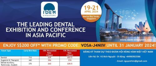 THÔNG BÁO ĐĂNG KÝ THAM DỰ HỘI NGHỊ IDEM 2024 TẠI SINGAPORE