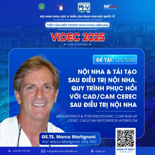 GS.TS. Marco Martignoni và Phương pháp Tiếp cận Toàn diện trong Phục hồi Răng: Giải pháp từ Chân đến Thân Răng (R2C)