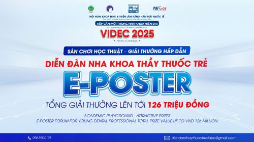 Diễn đàn Thầy thuốc trẻ E-Poster - Sân chơi học thuật tại VIDEC 2025