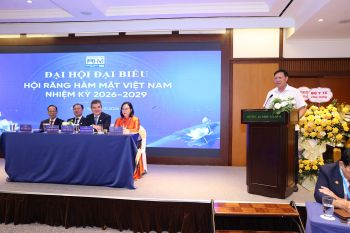 TS.BSCKII LÊ TRUNG CHÁNH - GIÁM ĐỐC BỆNH VIỆN RĂNG HÀM MẶT TRUNG ƯƠNG TP. HỒ CHÍ MINH ĐẮC CỬ CHỦ TỊCH  HỘI RĂNG HÀM MẶT VIỆT NAM (VOSA) NHIỆM KỲ 2026 - 2029